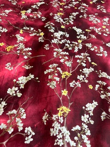 CILIEGIO SAKURA Panama-stof 100% katoen OEKO-TEX STANDARD
