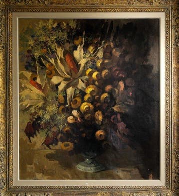 Gérard Moortgat (1908/09-1992) - fleurs dans un vase