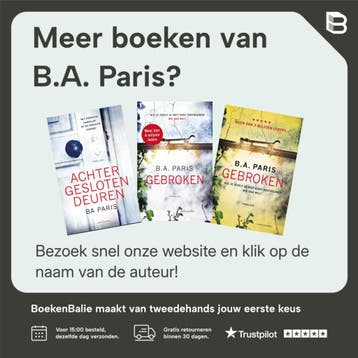 Achter gesloten deuren - B.A. Paris 9789026339936, Verzenden, Zo goed als nieuw, B.A. Paris