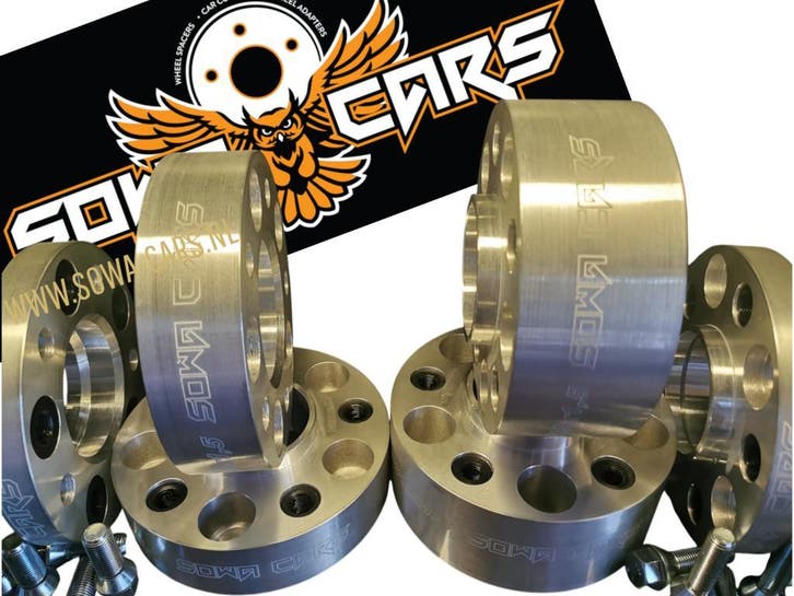 Spacers Mercedes G KLASSE 5x130 84,1 25mm Spoorverbreders, Auto diversen, Tuning en Styling, Verzenden