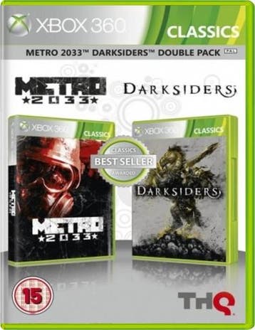 Metro 2033 & Darksiders (Double Pack) [Xbox 360], Spelcomputers en Games, Ophalen of Verzenden, Nieuw