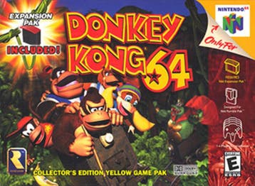 Donkey Kong 64 (Losse Cassette) (N64 Games), Ophalen of Verzenden, Zo goed als nieuw