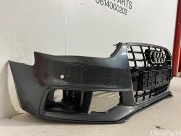 Audi A4 S-Line Voorbumper 8K0807437S, Ophalen, Gebruikt, Voor, Bumper