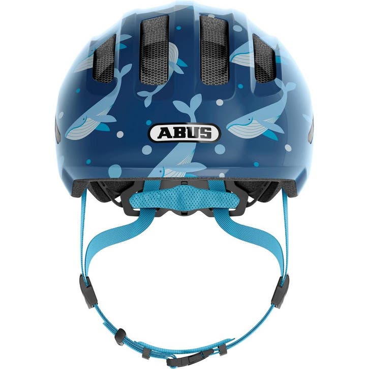 ABUS SMILEY 3.0 blue whale M (Meisjes), Fietsen en Brommers, Fietsaccessoires | Fietskleding, Nieuw, Ophalen of Verzenden