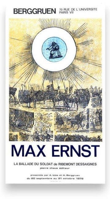 Max Ernst - La Ballade du Soldat Berggruen 1972 - Jaren