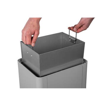 Ergofy afvalbak afvalscheiding prullenbak 60 ltr koppelbaar, Huis en Inrichting, Verzenden, Nieuw