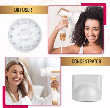 Cheveux 7-in-1 Airstyler PRO - Wit - Krultang - Fohnborstel, Sieraden, Tassen en Uiterlijk, Ophalen of Verzenden, Nieuw