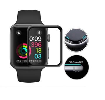 DrPhone Apple Watch 4 / 5 - 44mm Glas - 0.2mm Glazen screenp, Verzenden, Nieuw