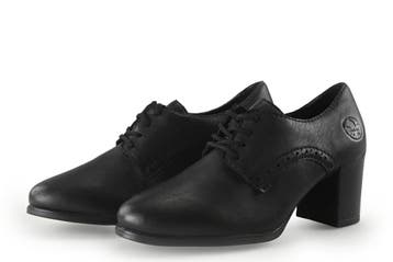 Rieker Pumps in maat 37 Zwart, Pumps, Verzenden, Zwart, Zo goed als nieuw