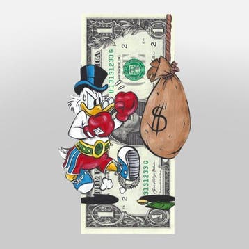 Alan Stefanov (1999) - No Easy Money 1 dollar bill - NO