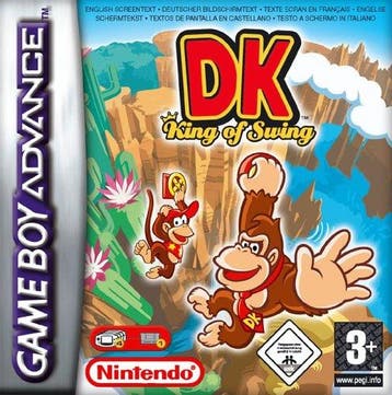 Donkey Kong King of Swing zonder cover (Gameboy Advance, Spelcomputers en Games, Ophalen of Verzenden, Zo goed als nieuw