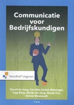 9789001886783 Communicatie voor bedrijfskundigen, Boeken, Schoolboeken, Verzenden, Zo goed als nieuw, Tjeerd de Jong