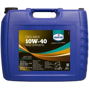 Eurol Geo-Max 10W40 20L, Verzenden