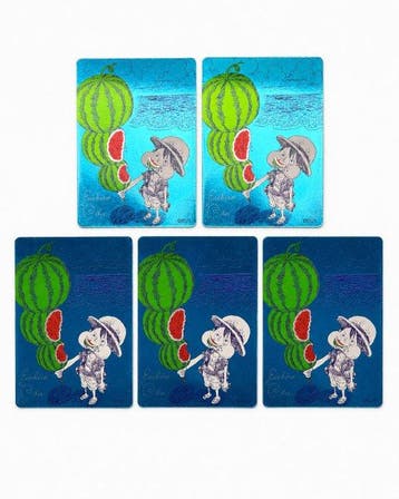 Shueisha - 5 Card - One Piece - Monkey D. Luffy Promo card,, Nieuw