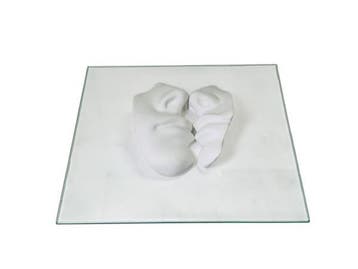 Veiling - Modern Design | 3D Abstracte Gezichten Sculptuur, Verzamelen, Beelden en Beeldjes, Nieuw