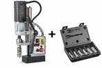 Euroboor ECO32-T magneetboormachine + gratis kernborenset, Doe-het-zelf en Verbouw, Ophalen of Verzenden, Nieuw