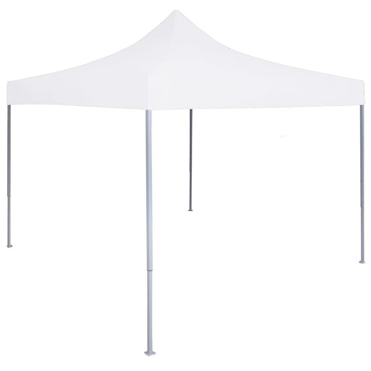 vidaXL Partytent inklapbaar 3x3 m staal wit, Tuin en Terras, Partytenten, Partytent, Nieuw, Verzenden