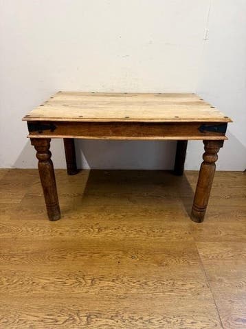 Gebruikte Massief Houten Tafel -T1710 Vintage/Café, Ophalen, Nieuw