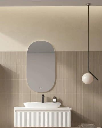 Badmeubel Lentia 100cm  incl led speiegel, Ophalen, Nieuw