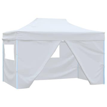 vidaXL Partytent met 4 zijwanden inklapbaar 280x410x315 cm, Verzenden, Nieuw, Partytent
