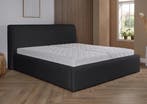 ACTIE! Bedframe Palma 160 200 Zwart, Verzenden, Zwart, 200 cm, Modern