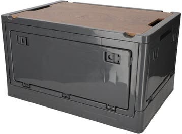 Norlander Krat met Houten Deksel - 43,7 x 30,7 x 25 cm -, Verzenden, Nieuw