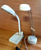Space Age - Tafellamp (2) - Composiet - Eendenhals - antenne