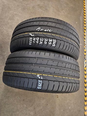 245/35/20 91Y N1 PIRELLI ZOMERBANDEN 6,1MM PROFIEL 2X, Ophalen, Band(en), Personenwagen, 20 inch