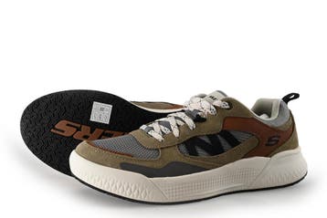 Skechers Sneakers in maat 43 Bruin, Kleding | Heren, Schoenen, Bruin, Verzenden, Skechers, Sneakers of Gympen