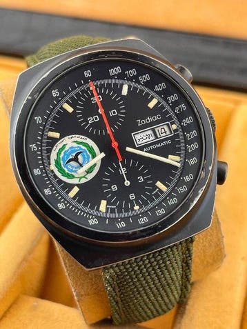 Zodiac - Chronograph 280GX Libyan Air Force - 280 GX - 7750, Nieuw