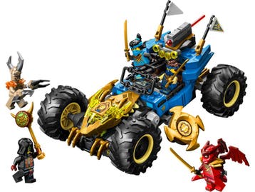 LEGO Ninjago 71856 - Jays transformerende auto - 2-in-1 met, Verzamelen, Verzenden, Zo goed als nieuw