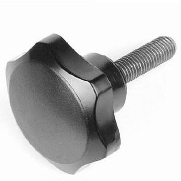 OUTLET Sterknop bakeliet 40mm stift M6x25mm, Ophalen of Verzenden, Nieuw