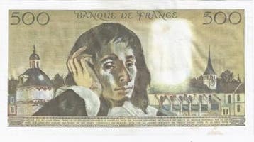 France Frankreich Pick 156 500 Francs Pascal 08/01/1970 E..., Verzenden