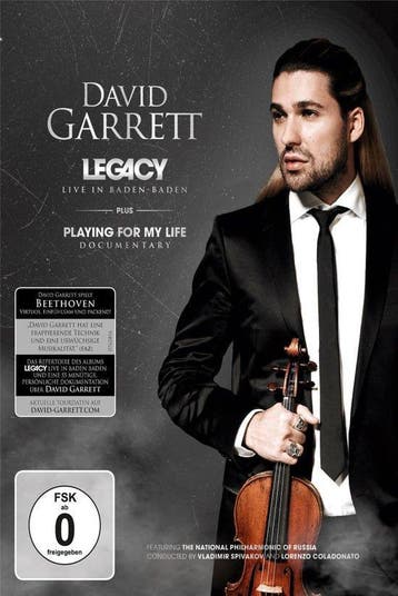 David Garrett - Legacy + Playing for my life (Blu-Ray), Verzenden