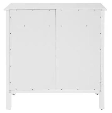 Wit Dressoir met Lade & Deuren – Keukenkast van MDF 80 cm, Verzenden, Nieuw