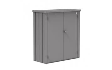 Biohort Terraskast Romeo Kwarts Grijs Metallic Formaat M 140, Nieuw