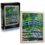 LEGO Art - Claude Monet – Bridge over a Pond of Water Lilies, Ophalen of Verzenden, Nieuw