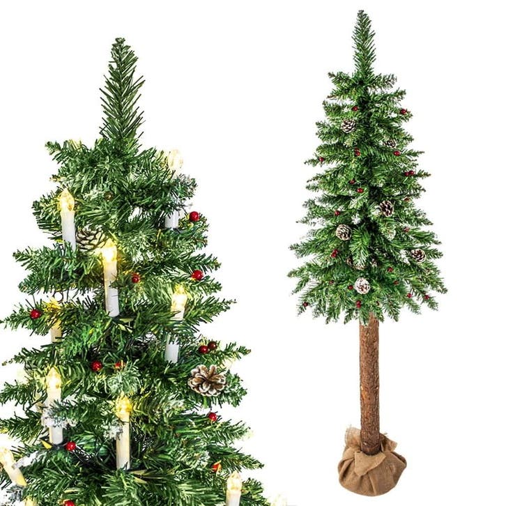 Duurzame Kerstboom 220cm | Hout Stam | Laatste Stuks!, Diversen, Kerst, Nieuw, Ophalen of Verzenden
