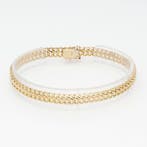 Armband - 14 karaat Geel goud - Franse Gourmetschakel, Sieraden, Tassen en Uiterlijk, Armbanden, Nieuw