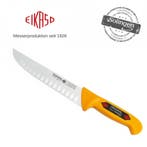 Eikaso Solingen Slagersmes met Kuilen en Stijf Lemmet – 1., Ophalen of Verzenden, Nieuw, Rvs of Chroom, Los bestek