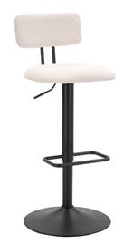 BARKRUK MET LIFTLICHT WIT CM 41X47,5X85-106,5(ZITTING CM, Huis en Inrichting, Barkrukken, Ophalen of Verzenden, Nieuw