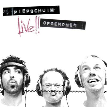 cd - Piepschuim - Live!! Opgenomen, Verzenden, Zo goed als nieuw