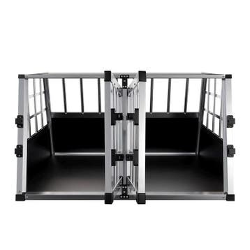 Hondentransportbox aluminium- L/X, Verzenden, Nieuw