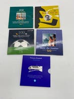 België. 10 Euro 2002/2007 (5 monnaies) Proof (Zonder