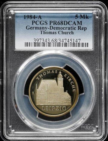 Duitsland. 5 Mark 1984 - PCGS PR68