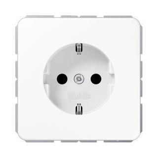 Jung CD500 wandcontactdoos met randaarde alpinwit -, Doe-het-zelf en Verbouw, Elektra en Kabels, Nieuw, Stopcontact