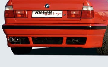 Rieger achteraanzetstuk E39-Look | 5-Serie E34: 00.88-07.96, Auto-onderdelen, Carrosserie en Plaatwerk, Verzenden, Nieuw, BMW