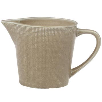 Melkkannetjes | TEXTURE LIGHT | Porselein | Beige | 22cl | 6, Verzenden, Nieuw in verpakking