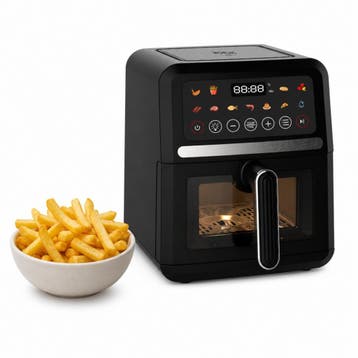 Michelino Airfryer - Heteluchtfriteuse - 5L - 1500W met, Verzenden, Nieuw