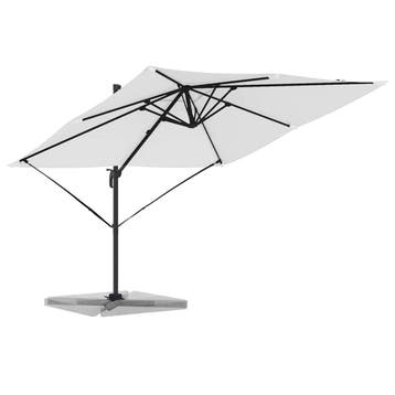 vidaXL Roma Parasol Rechthoekig 286 x 284 x 265 cm, Verzenden, Nieuw, 2 tot 3 meter